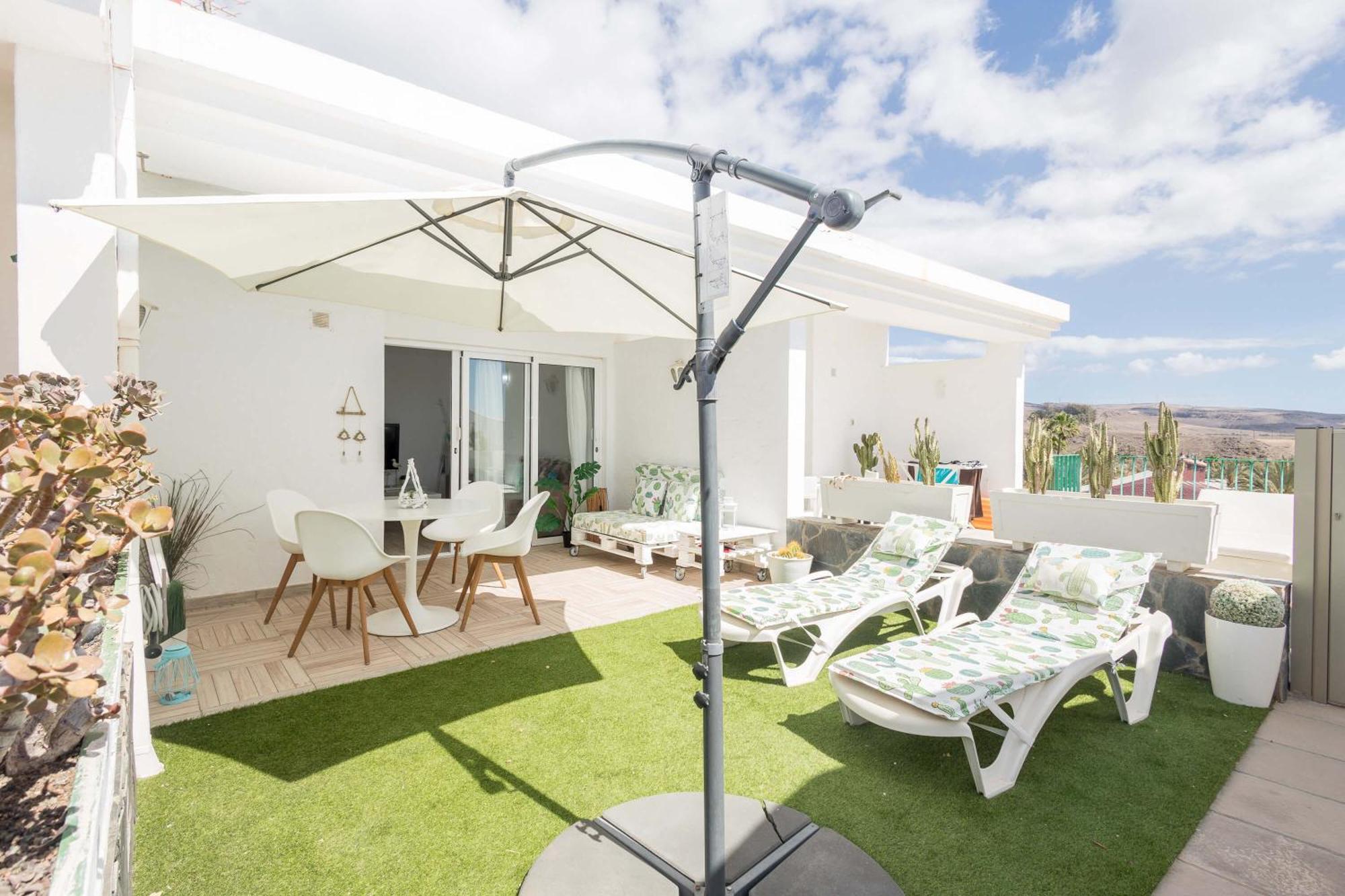 Playa Del Aguila Bungalow Con Terraza Solarium Maspalomas  Zewnętrze zdjęcie