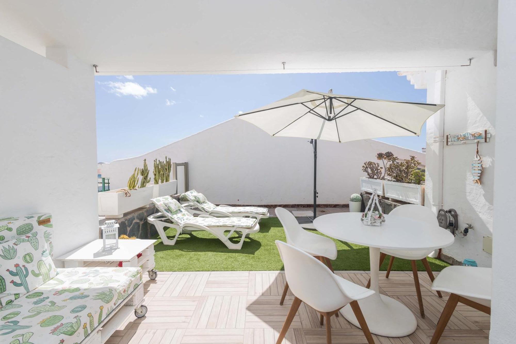 Playa Del Aguila Bungalow Con Terraza Solarium Maspalomas  Zewnętrze zdjęcie
